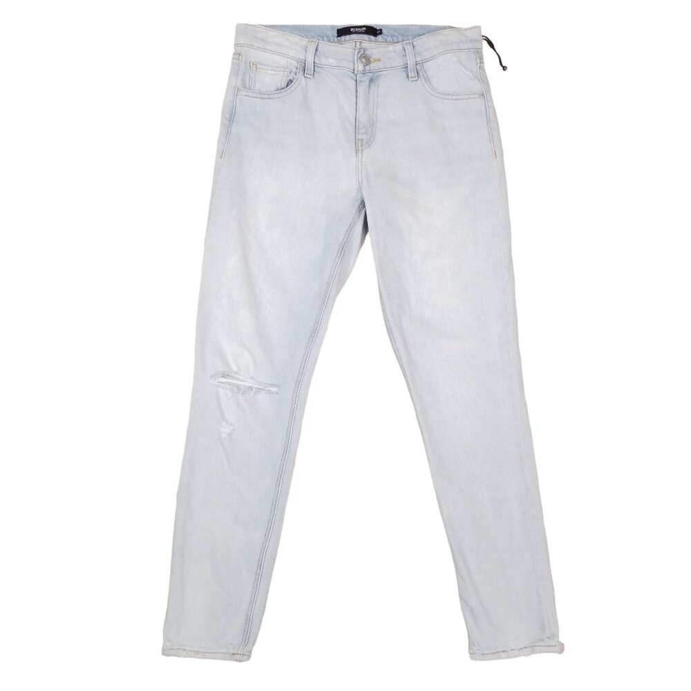 NWOT Hudson Lana Mid Rise Distressed Boyfriend Jeans Sz 27